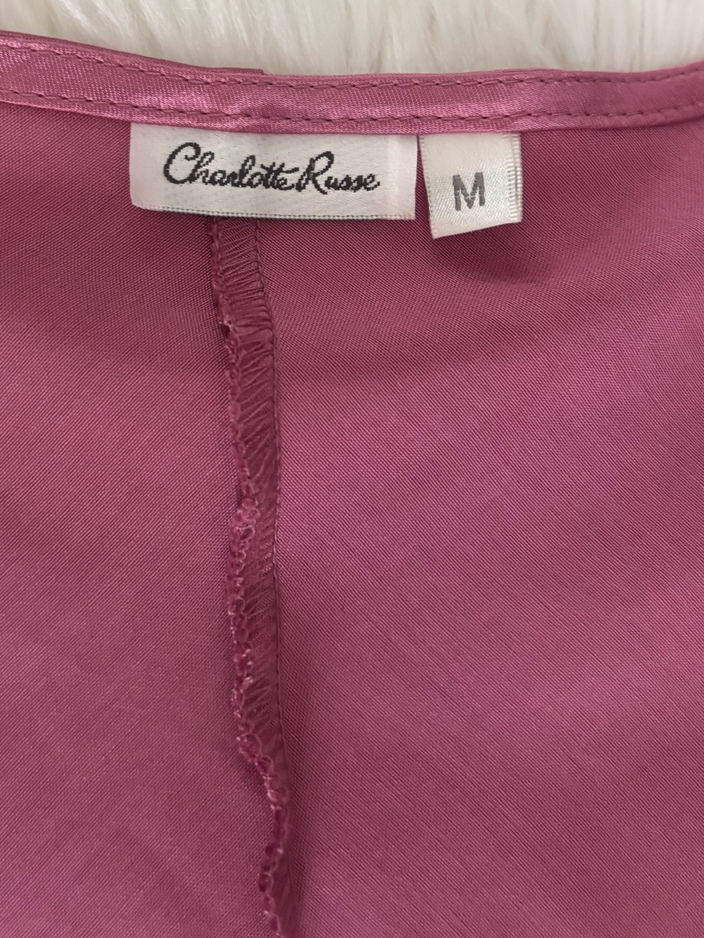 Charlotte Russe Y2K Lace Trim Sleeveless Top - Picture 7 of 11